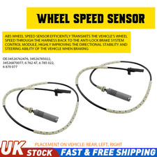 Image of for BMW 3 Series E90 E91 E92 E93 Rear ABS Wheel Speed Sensor 34526762476 2x
