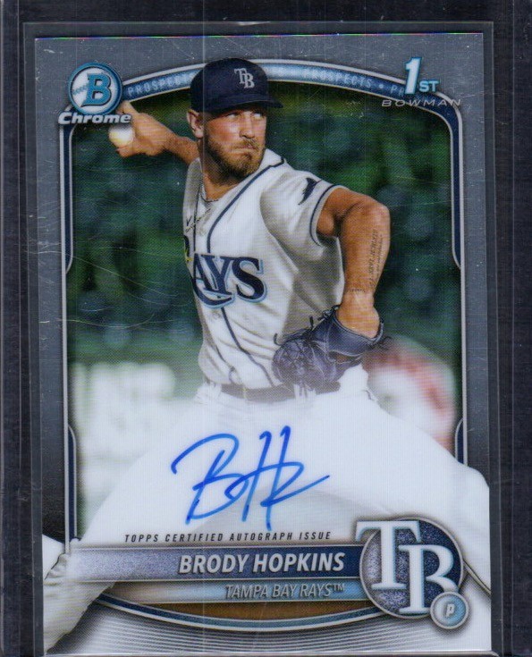 2025 Bowman #CPA-BH Brody Hopkins Chrome Prospects Autographs