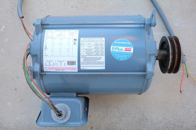 15 HP Century E-Plus 3 AC Motor E449V1 230/460 V 3PH Frame S254T 1750 RPM MOGB