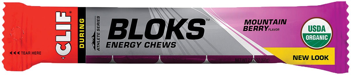 Энергетические жевательные конфеты Clif Shot Bloks Mountain Berry Energy - органические легко разжевываемые шлейфовые - 11290₽