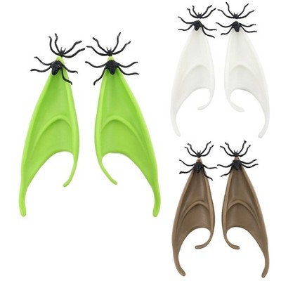 1 Pair Elf Ears Long Vampire Fairy Elf Ears Soft Pointed Masquerade Elven Ears