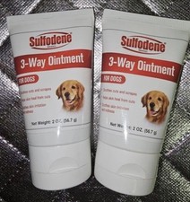 2 PACK- Sulfodene 3-Way Ointment for Dogs 2 oz