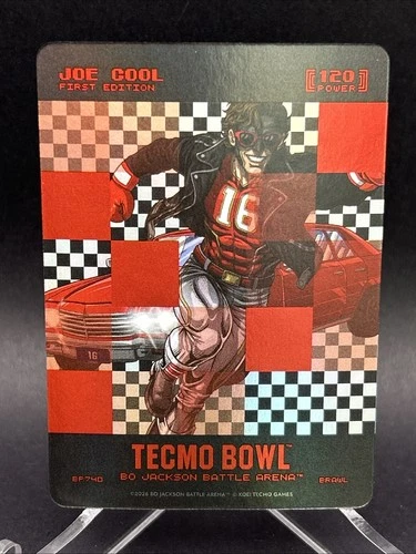 Bo Jackson Battle Arena Tecmo Bowl - "Joe Cool" Joe Montana Big Pixel Brawl
