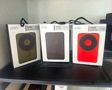 Ridge MagSafe Magnetic Power Bank Wireless Charging Black green and orange
