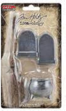 Tim Holtz 2023 Halloween Idea-Ology, Graveyard