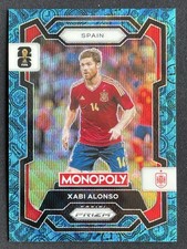 Xabi Alonso 2026 Monopoly Prizm Fifa World Cup Four Corners Blue Wave #40 -c