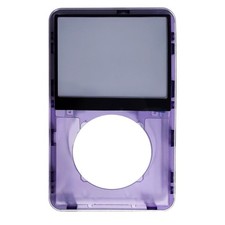 Clear Violet Face Plate Purple Apple iPod Classic 5th Gen 5.5 Front Video 30GB