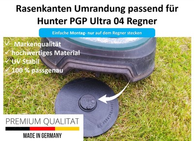 Rasenkanten Umrandung für Hunter PGP ULTRA 04 Versenkregner Rund