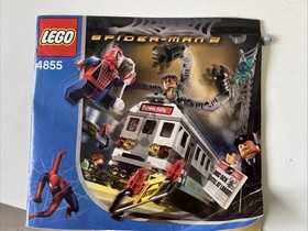 Lego 4855 Spider-man Train Rescue Complete With Manual