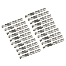 6mmx57mm M42 HSS 2-Flute Pilot Drilling Drill Bits 20pcs for Hole Saw Arbor