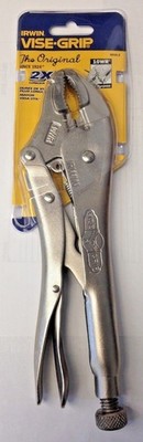Irwin Vise-Grip 10'' Curved Jaw Locking Pliers With Wire Cutter 502L3 10WR