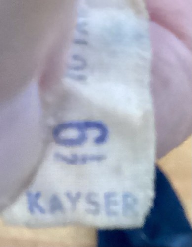 VTG KAYSER Women’s Long Black Nylon Ruched Evening Gloves, SZ 6 1/2, 16” Long - Picture 6 of 6