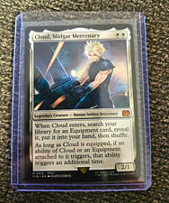 MTG UB Final Fantasy Cloud, Midgar Mercenary 0010 Mythic