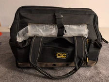 CLC Custom Leathercraft 1533 12 Inch Tote Bag with Top Plastic Tray, 16 Pocket 