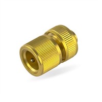 "Messing SchlauchstüCk 3/4\" 19Mm Wasserstop Schlauchverbinder Gartenschlauch"