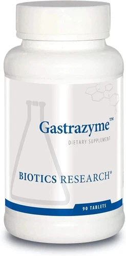 Biotics Research Gastrazyme 90 Tablets Upper GI Support Vitamin U Complex 01/28