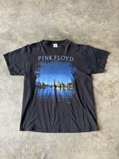 Delta Pink Floyd Wish You Were Here 1996 Black XL Graphic Tee Vintage Band