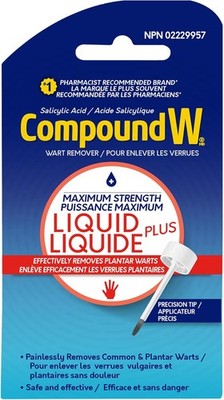Compound W Maximum Strength Liquid Plus Plantar Wart Remover (10 mL)