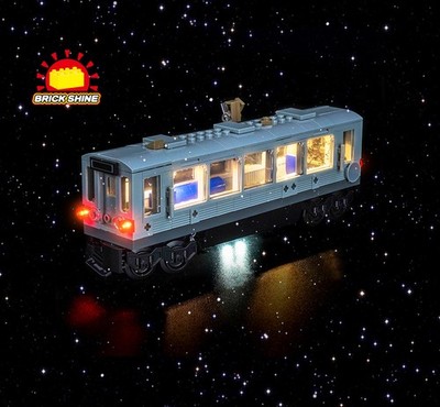 Brick Shine-GC Light Kit for Lego Spider-Man vs. Doc Ock Subway Train Scene76321