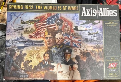 Avalon Hill Games Axis and Allies 1942 2nd Edition Board Game 2 to 5 Players