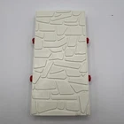 Vintage 1997 Playmobil 3885 Fire Station White Wall Stone Replacement Piece