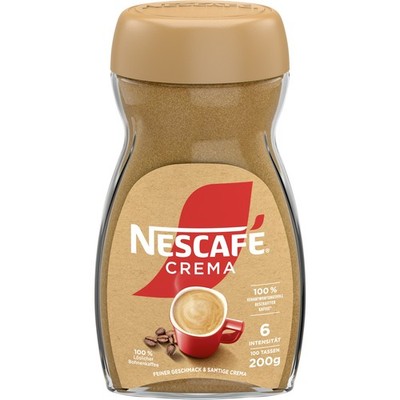 NESCAFÉ Classic Crema (1 x 200g) Löslicher Bohnenkaffee