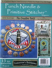 Punch Needle Primitive Stitcher Summer 2018 15 Hot Summertime Projects