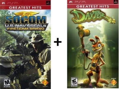 DAXTER & SOCOM U.S. NAVY SEALS - SONY PSP ~ Konvolut 2 Spiele