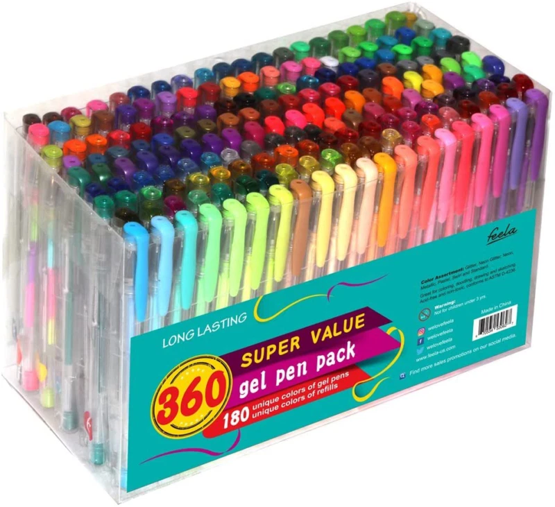 Gel pen on sale sets for sale