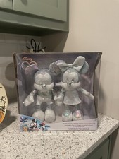 NIB Disney 100 Years of Wonder Mickey Mouse  Minnie Mouse Plush Collector Set
