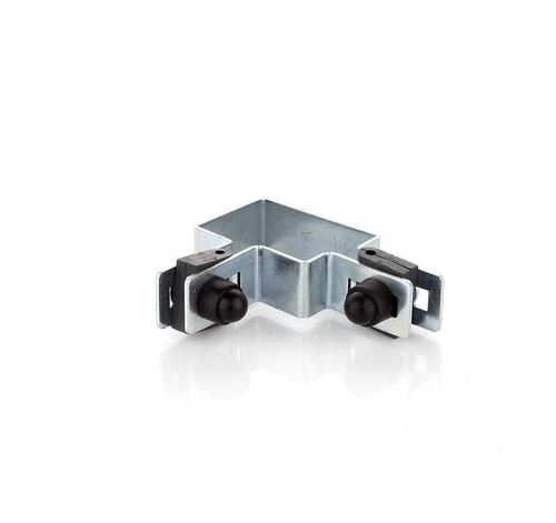 Corner Clamp round SET 60x40mm for ∅3mm Wire Galvanized Fence Clamp for Fence - Foto 5 di 7
