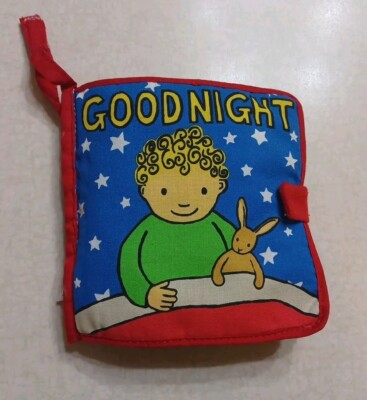 Jellycat Plush Baby Book Goodnight Early Reading Cloth Bedtime Story