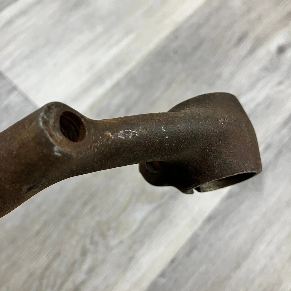 Balão vintage pneu haste pescoço ganso aço pescoço pátina PEÇAS Schwinn - Imagem 2 de 4