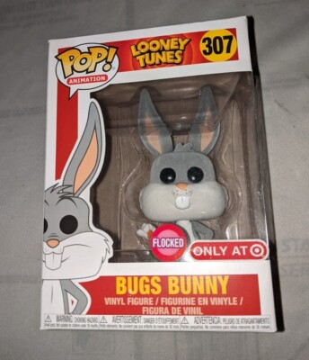 Funko Pop Looney Tunes BUGS BUNNY FLOCKED Only Target