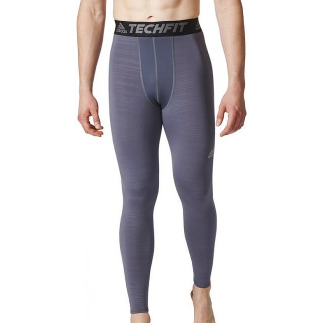 NWT Adidas TechFit Climawarm Mens Long Tights pants Grey/Black CD3675 M $85 | eBay