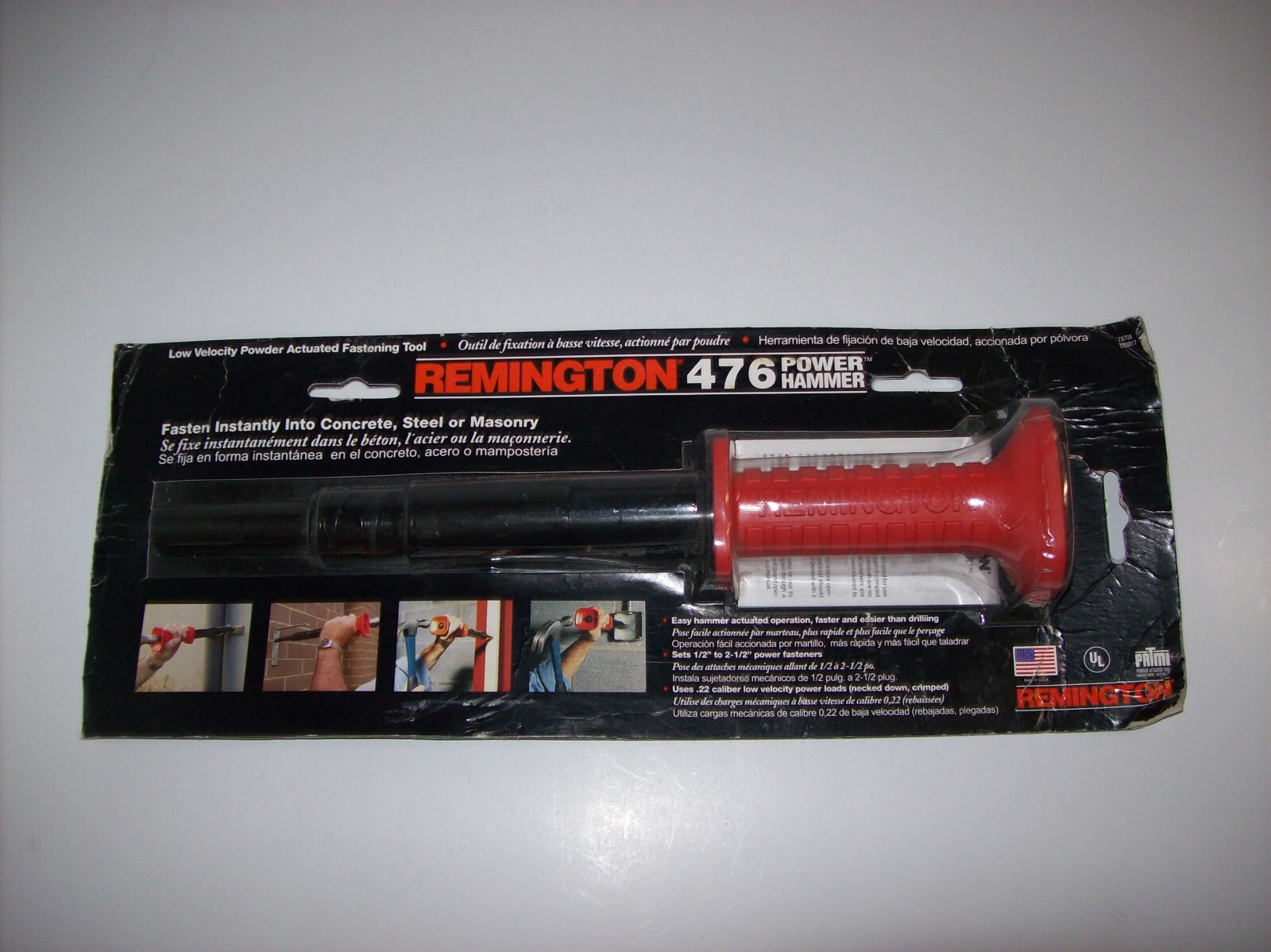 Remington 476 Power Hammer Low Velocity Powder Actuated Fastening Tool
