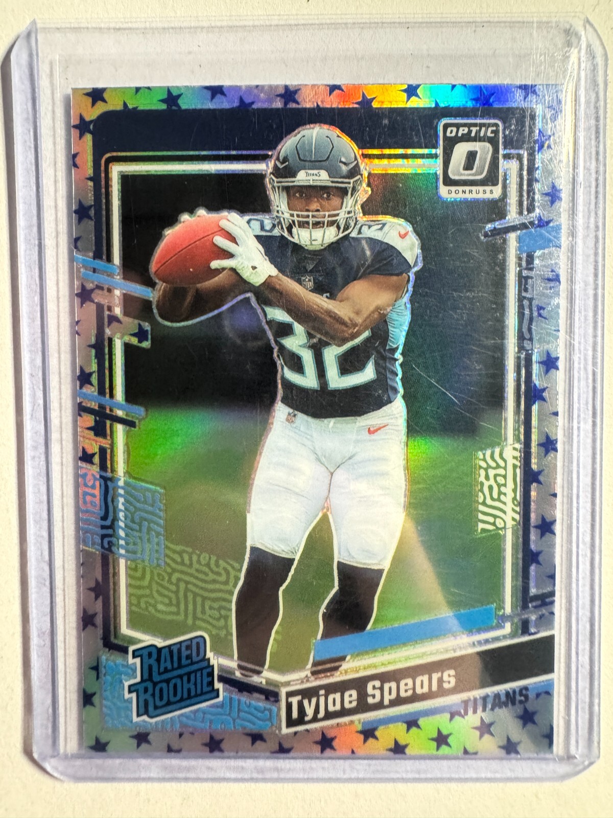K295,744 - 2023 Donruss Optic Stars #297 Tyjae Spears RR