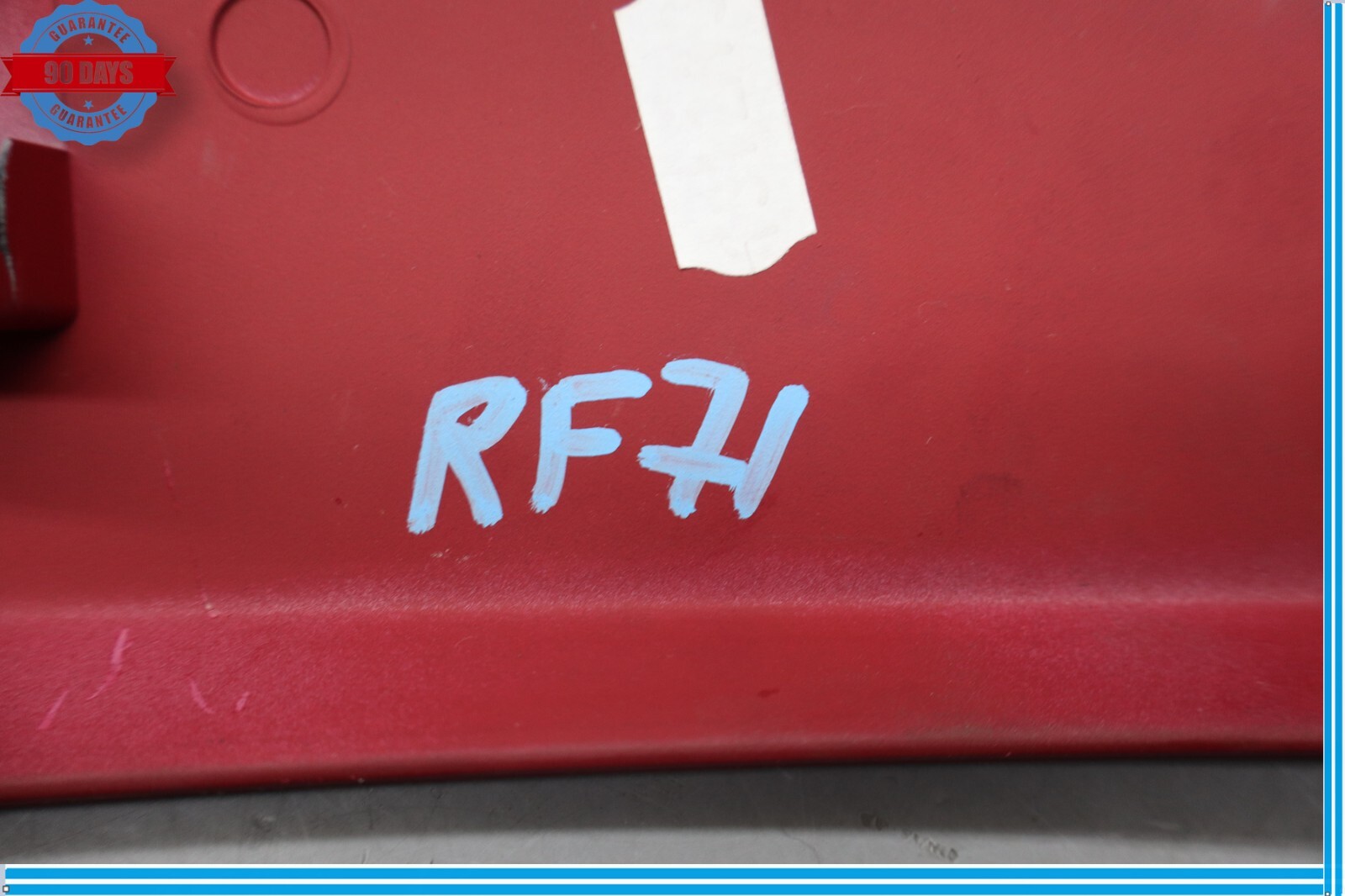14-22 Maserati Ghibli Front Right Passenger Side Seat Cover Panel Trim Red Oem