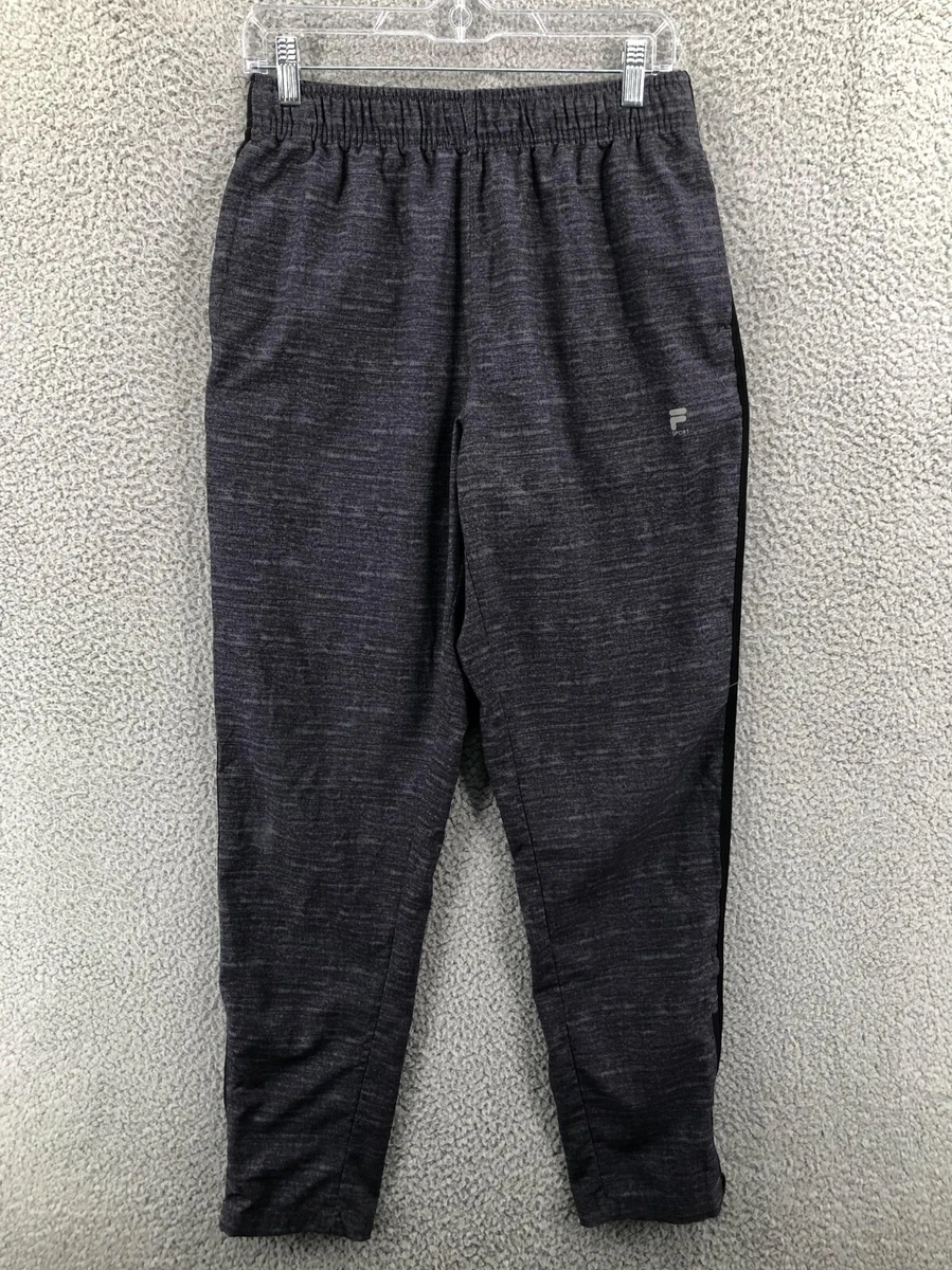 FILA Sport Sweatpants Joggers Jogging Pants Live In Motion Mens Medium Gray  5695