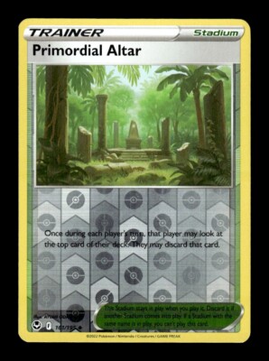 Pokemon Silver Tempest PRIMORDIAL ALTER 161/195  Reverse Holo