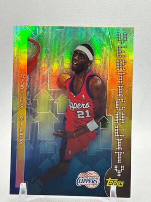 2002-03 Topps Verticality Darius Miles Los Angeles Clippers #V2