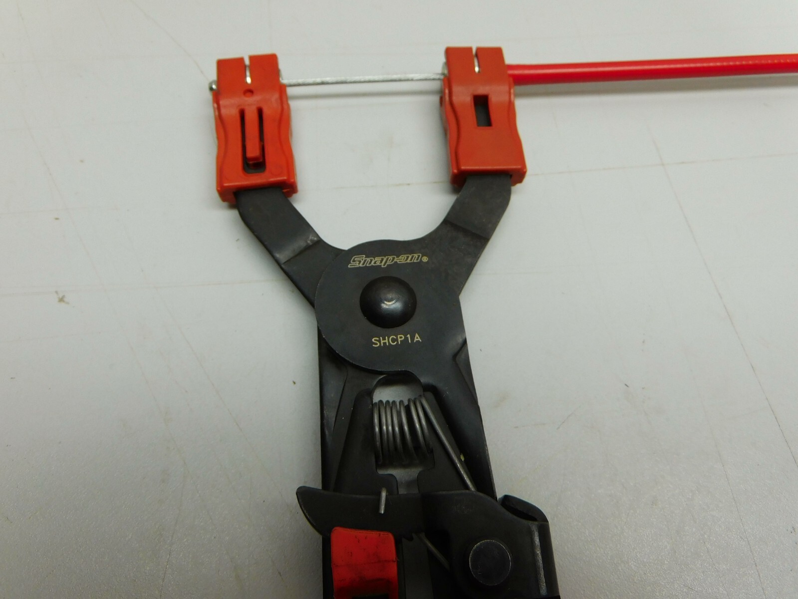 LOT120 SNAPON TOOLS SHCP1A REMOTE RATCHETING HOSE CLAMP PLIERS