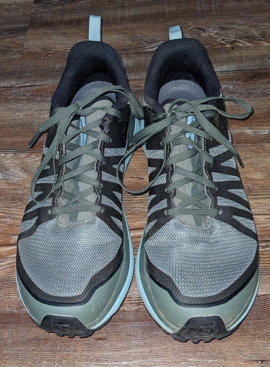Scarpe da trekking Salomon Odyssey Pro donna grigio verde menta misura 9 5