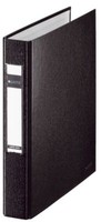 Leitz 4213-00-95 4213 Standard Ringbuch - A5, 25Mm, 2 Ringe, Pp, Schwarz