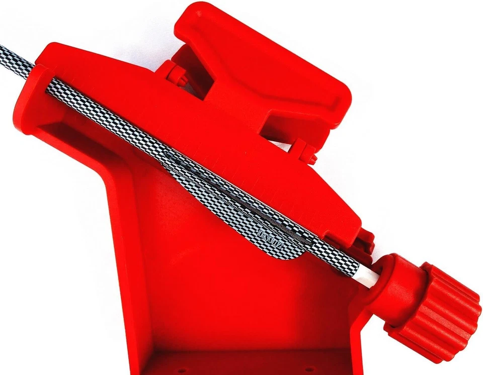 Fletching Jig For Arrows Durable Adjustable Easy Setup 3 Or 4 Vanes Red - Image 2 of 4