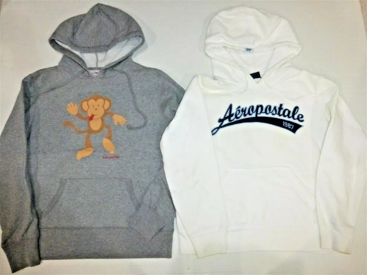 Aeropostale monkey sweatshirt hot sale