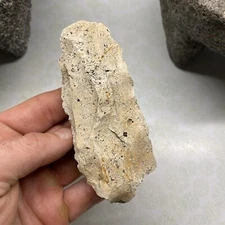 MLC s4066 Flint Celt Spade Knife Blade Arrowhead Monroe Co Illinois Artifact