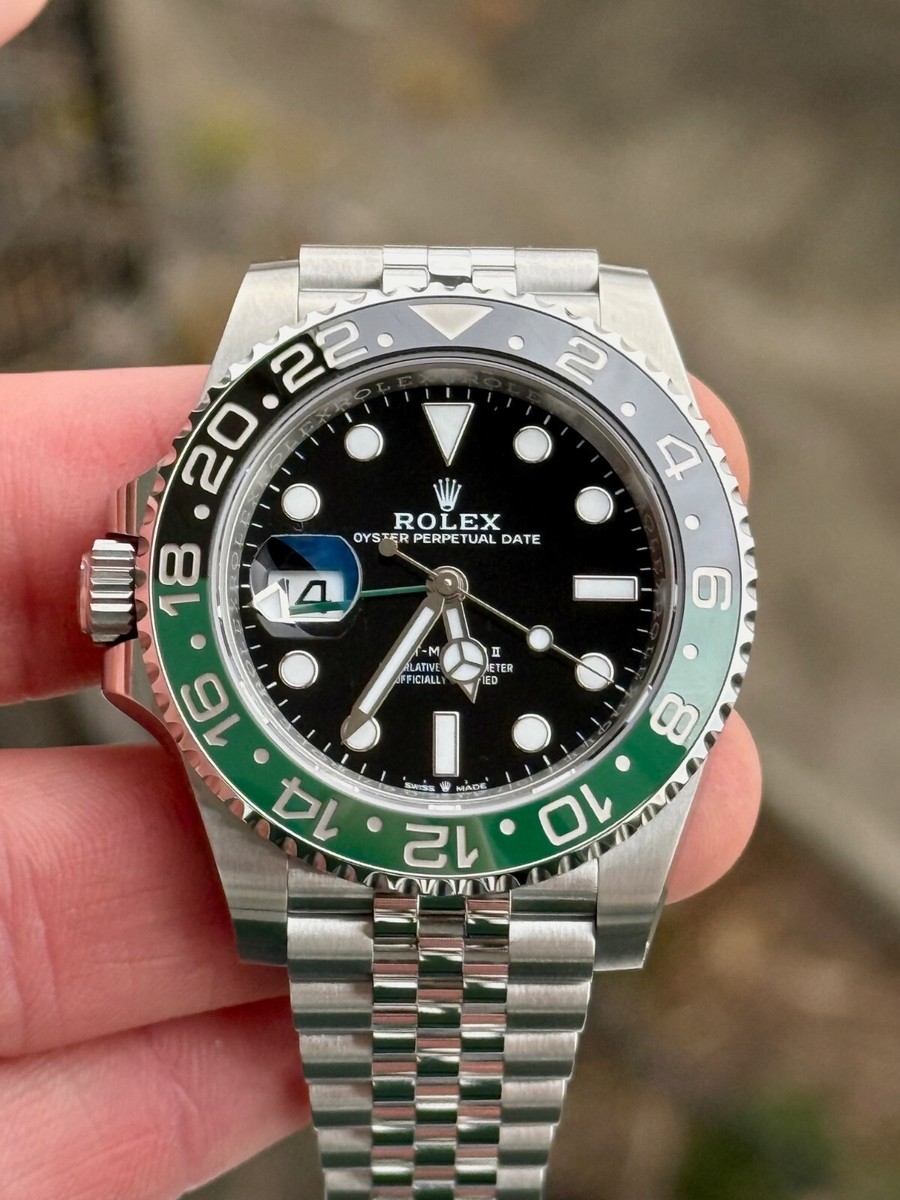 ☺︎ 2025 Rolex GMT 'Sprite' 126720 Jubilee w/ Rolex Box & Papers
