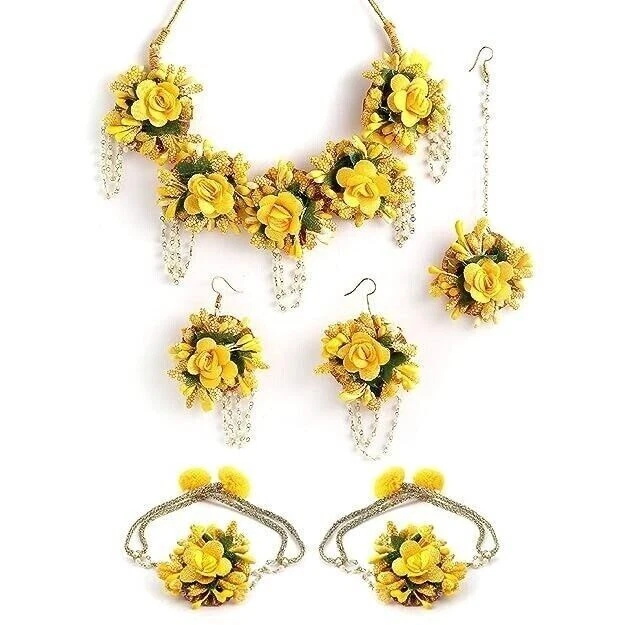 Haldi set necklace outlet