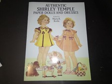 Authentic Shirley Temple Paper Dolls and Dresses Book Catalog